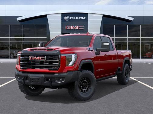 Volcanic Red Tintcoat 2026 GMC Sierra 2500 AT4X
