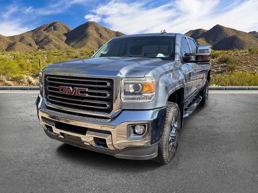 Light Steel Gray Metallic 2015 GMC Sierra 2500 SLT