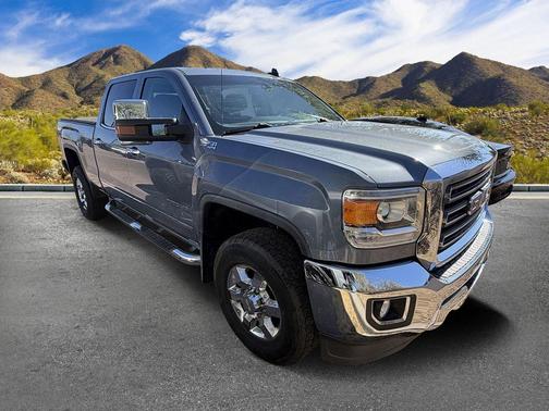 Light Steel Gray Metallic 2015 GMC Sierra 2500 SLT