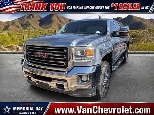 Light Steel Gray Metallic 2015 GMC Sierra 2500 SLT