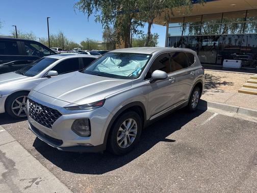 Shimmering Silver Pearl 2020 Hyundai SANTA FE SEL 2.4