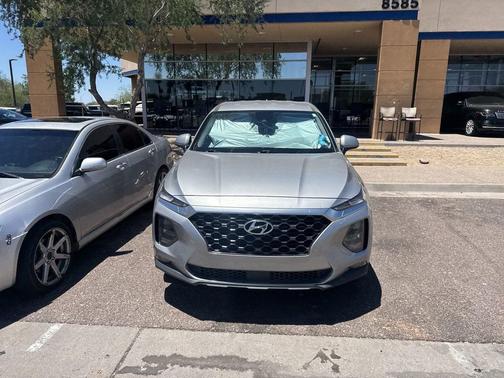 Shimmering Silver Pearl 2020 Hyundai SANTA FE SEL 2.4