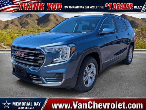 Downpour Metallic 2024 GMC Terrain SLE