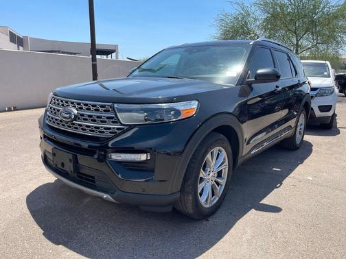 Agate Black Metallic 2024 Ford Explorer Limited