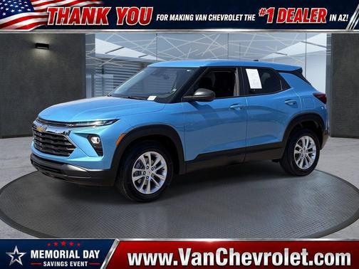 Marina Blue Metallic 2026 Chevrolet Trailblazer LS