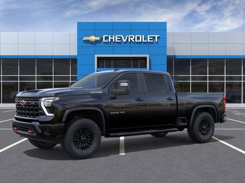 Black 2026 Chevrolet Silverado 2500 Crew Cab, Standard Bed, XR2, 4WD