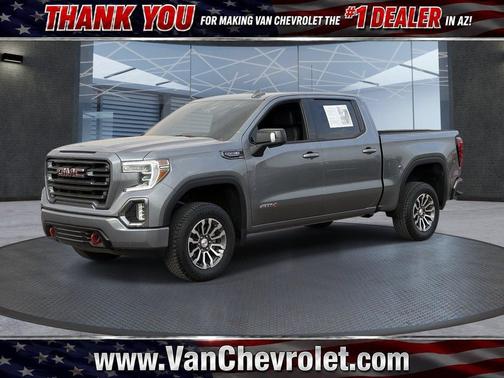 Satin Steel Metallic 2021 GMC Sierra 1500 AT4