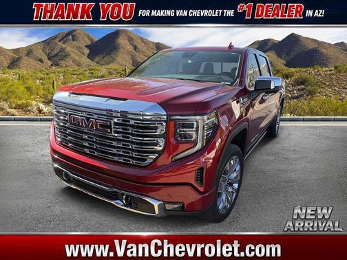 Volcanic Red Tintcoat 2024 GMC Sierra 1500 Denali