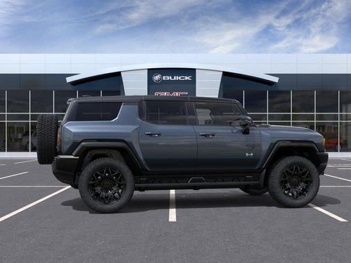 Graphite Blue Metallic 2025 GMC HUMMER EV SUV 2X