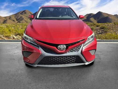 Supersonic Red 2019 Toyota Camry SE
