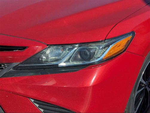 Supersonic Red 2019 Toyota Camry SE