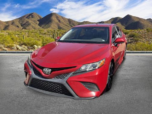 Supersonic Red 2019 Toyota Camry SE