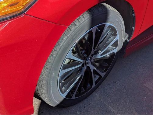 Supersonic Red 2019 Toyota Camry SE