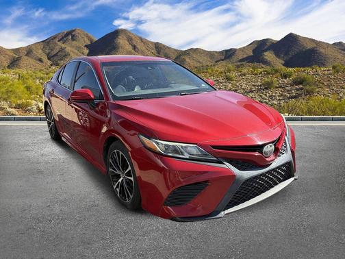 Supersonic Red 2019 Toyota Camry SE