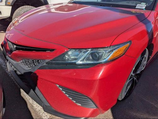 Supersonic Red 2019 Toyota Camry SE