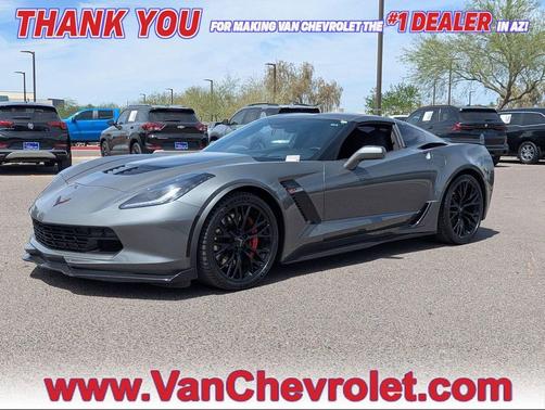 Shark Gray Metallic 2015 Chevrolet Corvette Z06 Hardtop