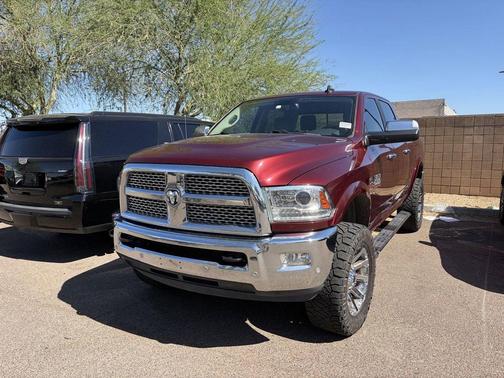 Delmonico Red Pearlcoat 2018 RAM 2500 Laramie Crew Cab 4x4 6'4' Box