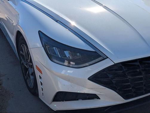 Quartz White 2020 Hyundai SONATA SEL