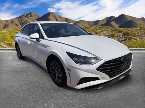 Quartz White 2020 Hyundai SONATA SEL