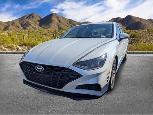 Quartz White 2020 Hyundai SONATA SEL