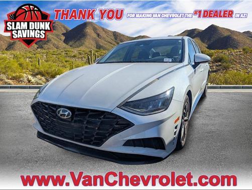 Quartz White 2020 Hyundai SONATA SEL