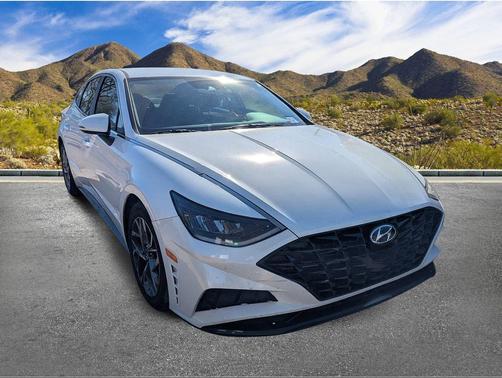 Quartz White 2020 Hyundai SONATA SEL