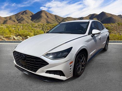 Quartz White 2020 Hyundai SONATA SEL