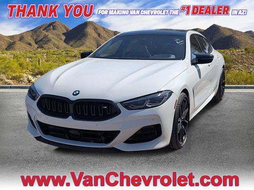 Alpine White 2025 BMW M850 Gran Coupe xDrive