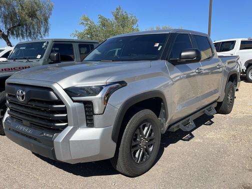 Celestial Silver Metallic 2024 Toyota Tundra SR5