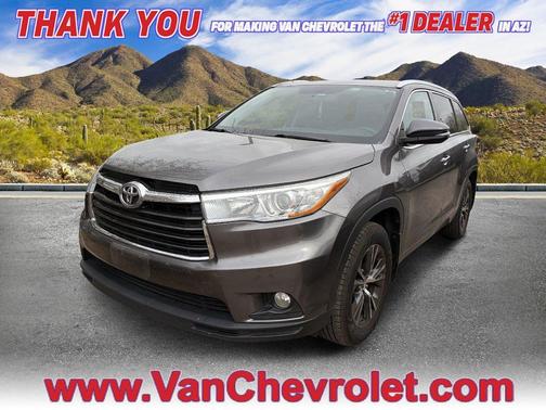 Predawn Gray Mica 2016 Toyota Highlander XLE