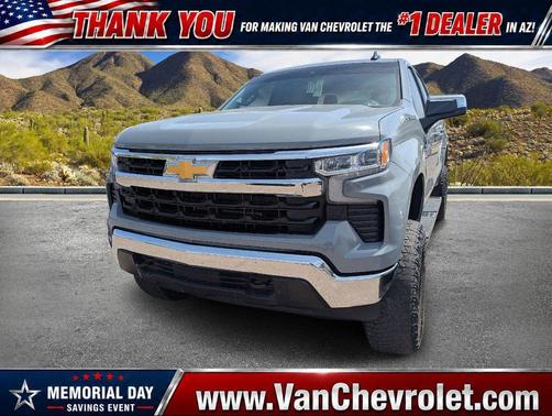 Slate Gray Metallic 2024 Chevrolet Silverado 1500 LT
