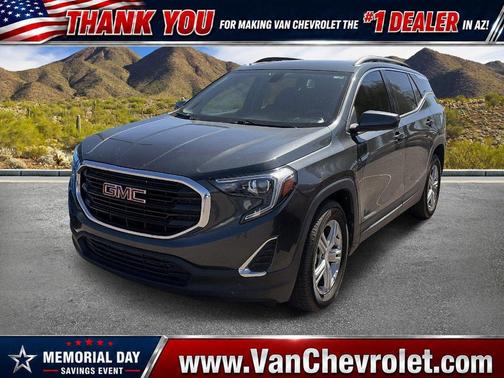 Graphite Gray Metallic 2018 GMC Terrain SLE