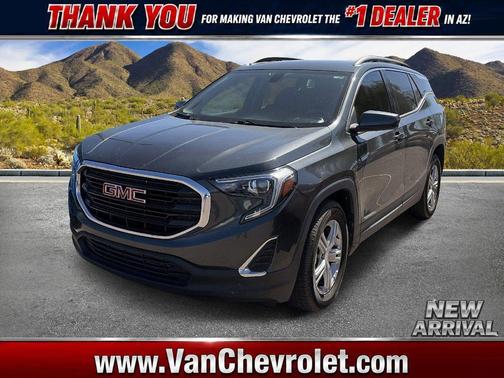 Graphite Gray Metallic 2018 GMC Terrain SLE