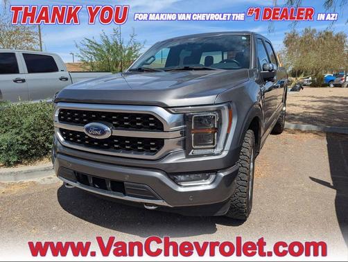 Carbonized Gray Metallic 2023 Ford F-150 Platinum