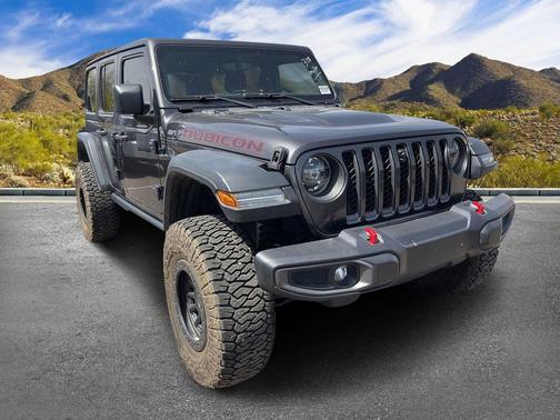 Granite Crystal Metallic Clearcoat 2021 Jeep Wrangler Unlimited Rubicon