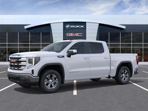 Summit White 2026 GMC Sierra 1500 SLE