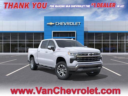 Polar White Tricoat 2026 Chevrolet Silverado 1500 LTZ