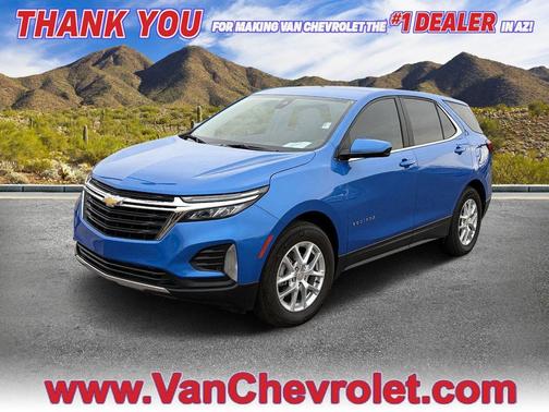 Riptide Blue Metallic 2024 Chevrolet Equinox 1LT