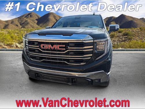 Onyx Black 2023 GMC Sierra 1500 SLT Truck