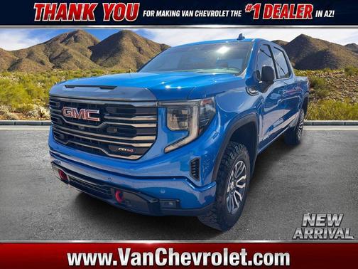 Dynamic Blue Metallic 2023 GMC Sierra 1500 AT4