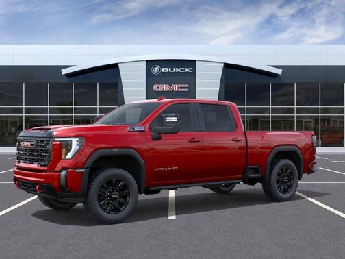 Volcanic Red Tintcoat 2026 GMC Sierra 2500 AT4