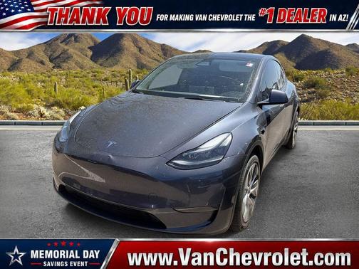 Gray 2023 Tesla Model Y Long Range Dual Motor All-Wheel Drive