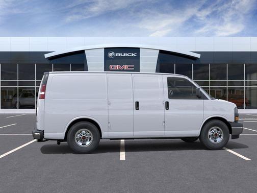 Summit White 2026 GMC Savana 2500 Work Van