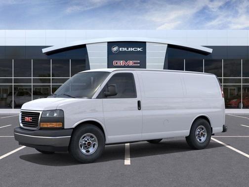 Summit White 2026 GMC Savana 2500 Work Van
