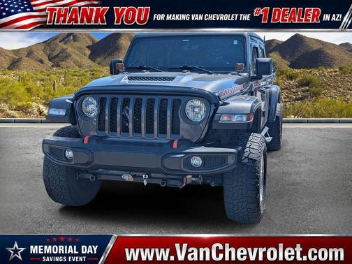Granite Crystal Metallic Clearcoat 2021 Jeep Gladiator Mojave 4x4