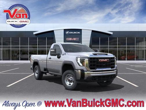 Sterling Metallic 2025 GMC Sierra 2500 Pro Truck
