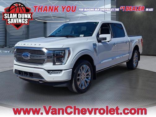 Star White Metallic Tri-Coat 2021 Ford F-150 Limited