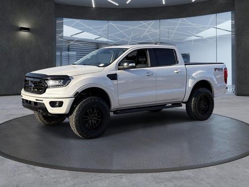 White Platinum Metallic Tri-Coat 2020 Ford Ranger LARIAT