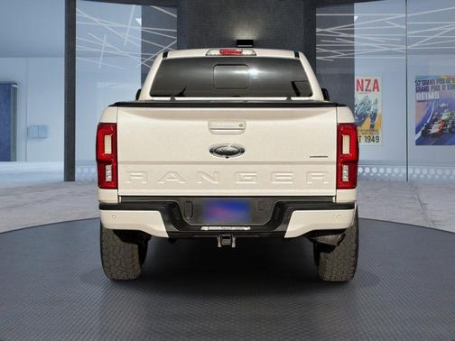 White Platinum Metallic Tri-Coat 2020 Ford Ranger LARIAT