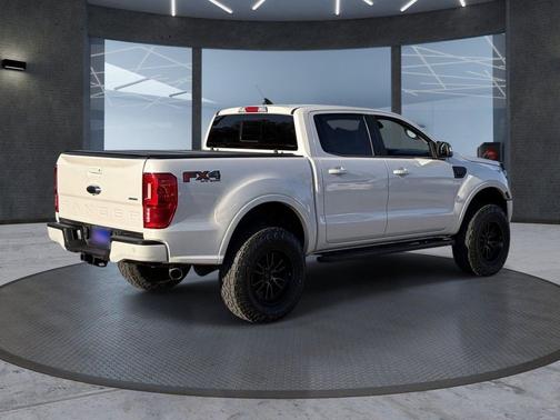 White Platinum Metallic Tri-Coat 2020 Ford Ranger LARIAT